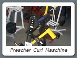 Preacher-Curl-Maschine